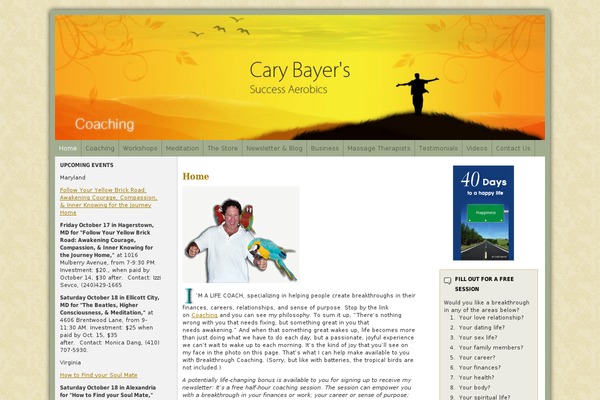 Site using Cimy Header Image Rotator plugin