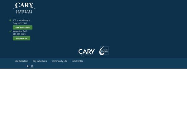Ampersand theme site design template sample