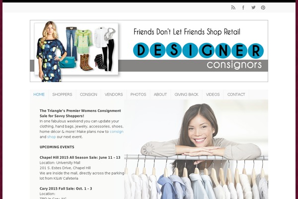Wp Enlightened theme site design template sample