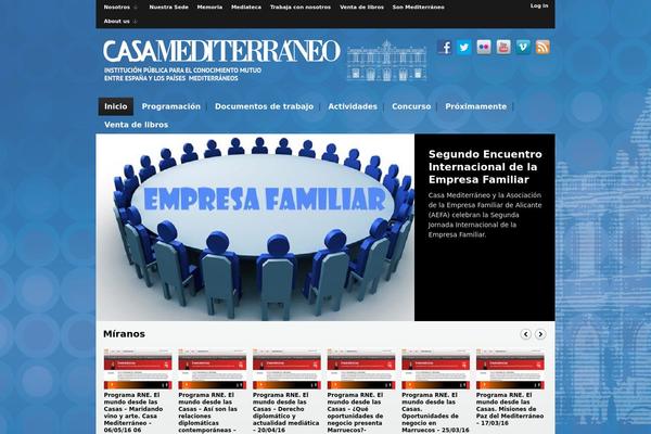 Magazinum theme site design template sample