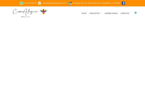 Site using Speed Contact Bar plugin
