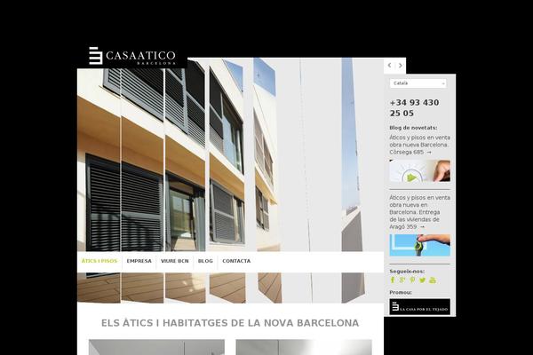 Construct theme site design template sample