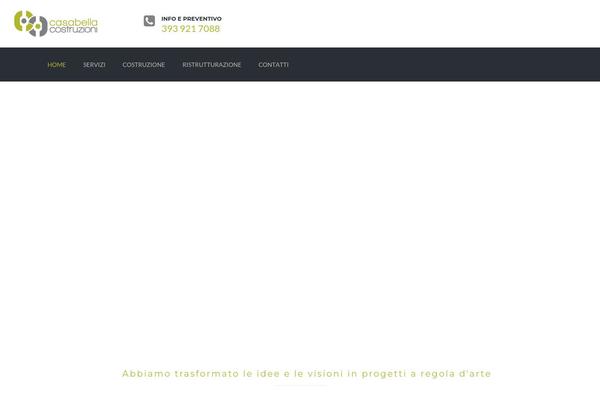 TheBuilt theme site design template sample