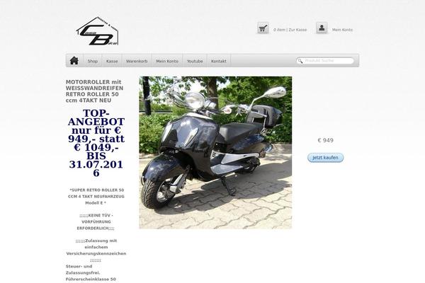 Mio theme site design template sample