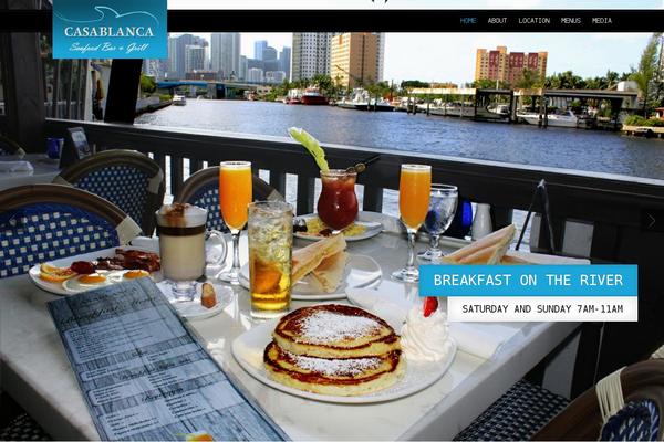 casablancaseafood.com site used Food & Wine