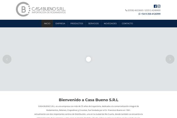 Vox theme site design template sample