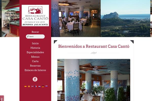 Eatery theme site design template sample