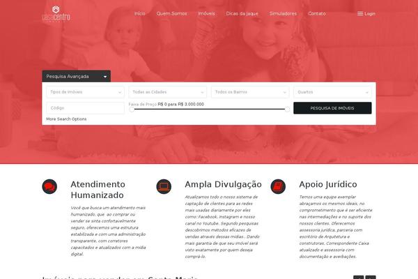 WP Residence theme site design template sample
