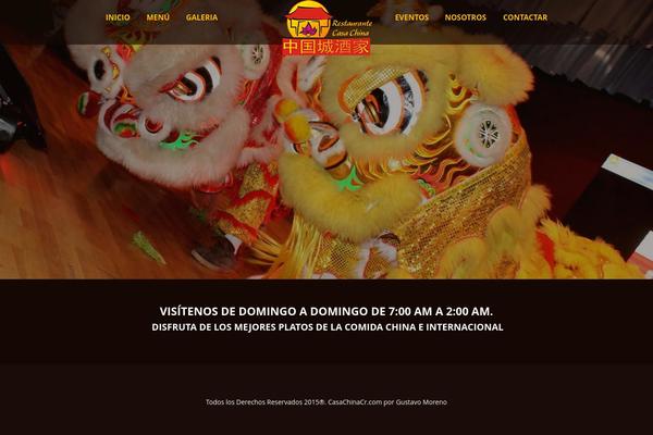 Verona theme site design template sample