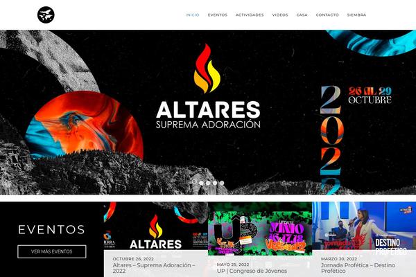 Blessing theme site design template sample