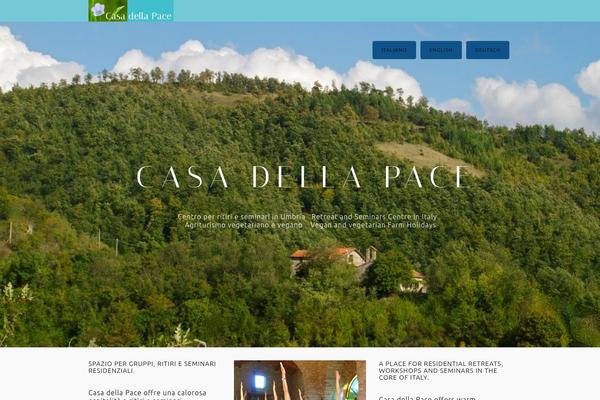 Tesseract theme site design template sample