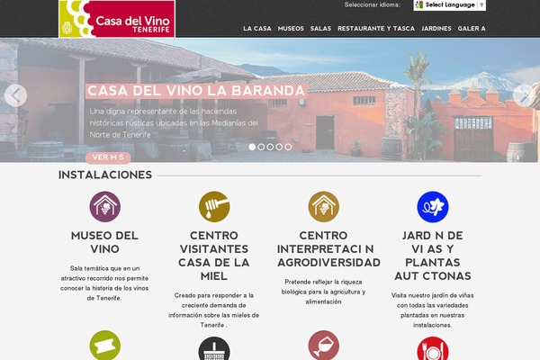 casadelvinotenerife.com site used Primum