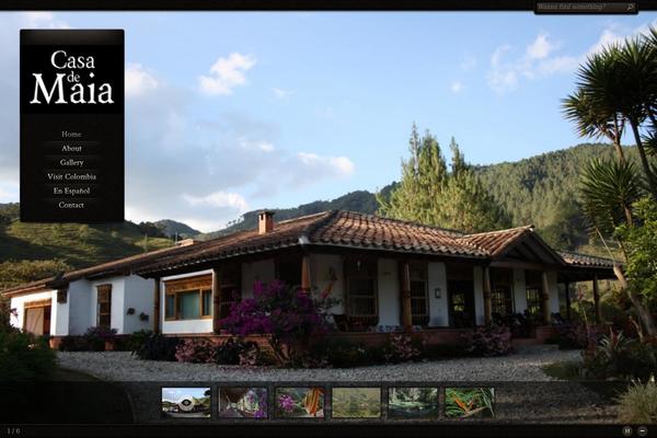 casademaia.com site used Chocolate