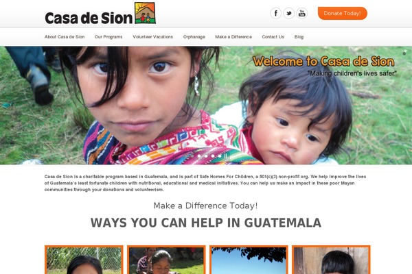 DonateNow theme site design template sample