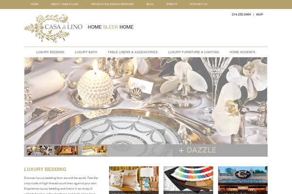Casa theme site design template sample