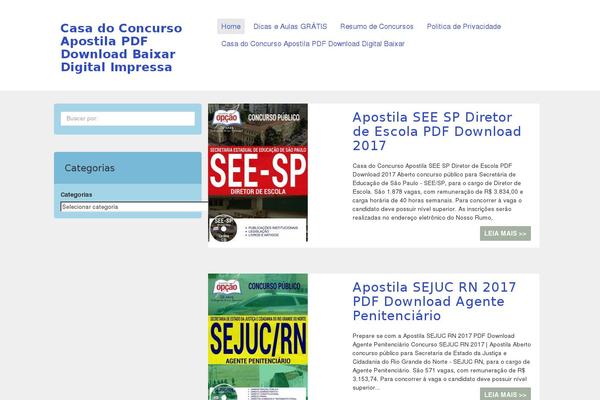 casadoconcurso.com site used Ribbon