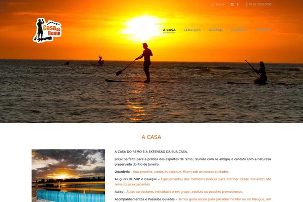 Armada theme site design template sample