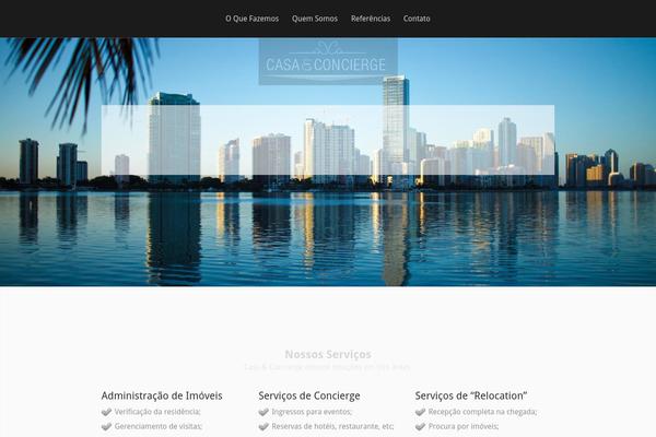 Vertex theme site design template sample