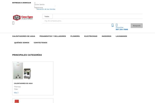 Site using Martfury-addons plugin