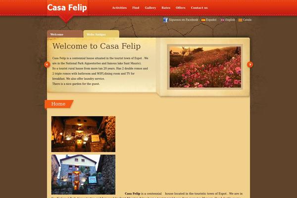 eBusiness theme site design template sample