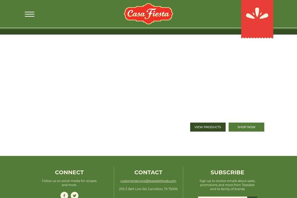Storefront Child theme site design template sample