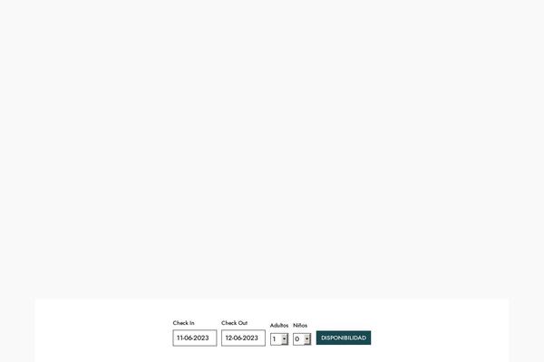 Site using Hoteller-elementor plugin