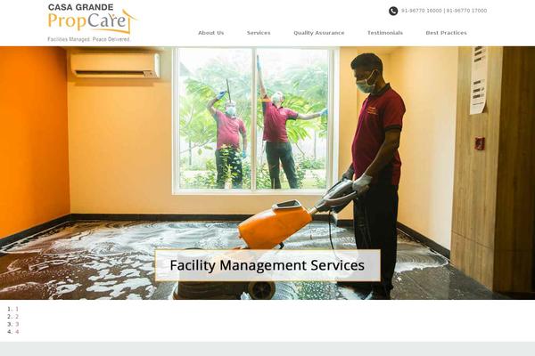 casagrandepropcare.com site used Casagrande-propcare