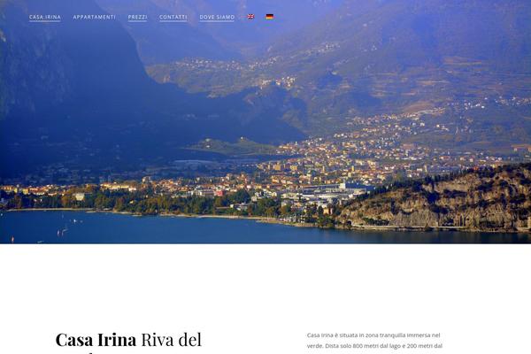 Albergo theme site design template sample