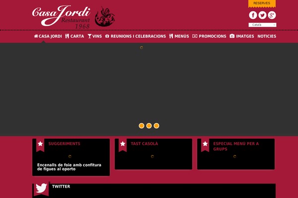 Dine & Drink theme site design template sample