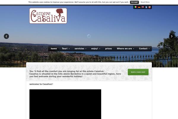 The Palace theme site design template sample