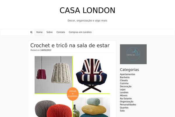 Coeur theme site design template sample