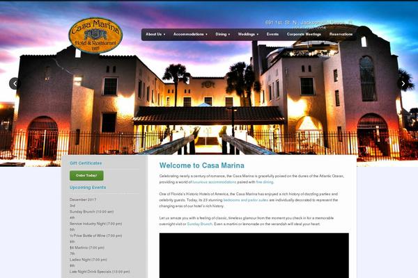 The Palace theme site design template sample