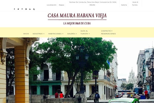 Tortuga theme site design template sample