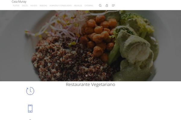 Site using Salient-social plugin