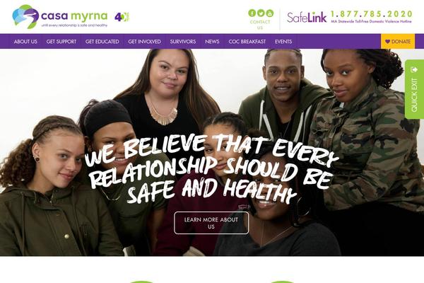 casamyrna.org site used Casa