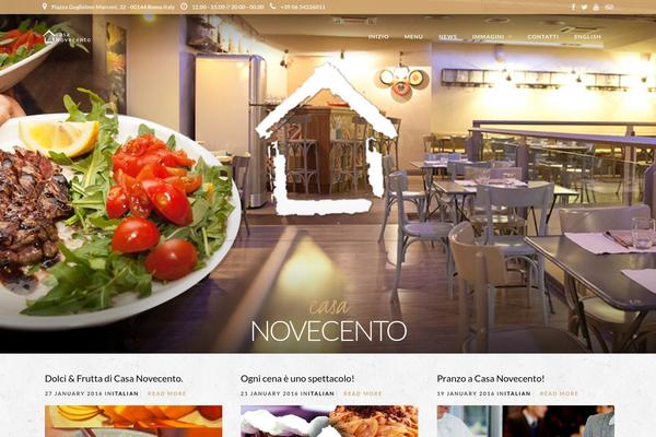 Grandrestaurant theme site design template sample