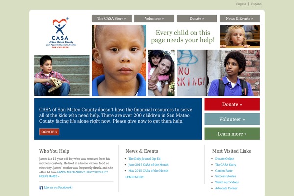 Casa theme site design template sample