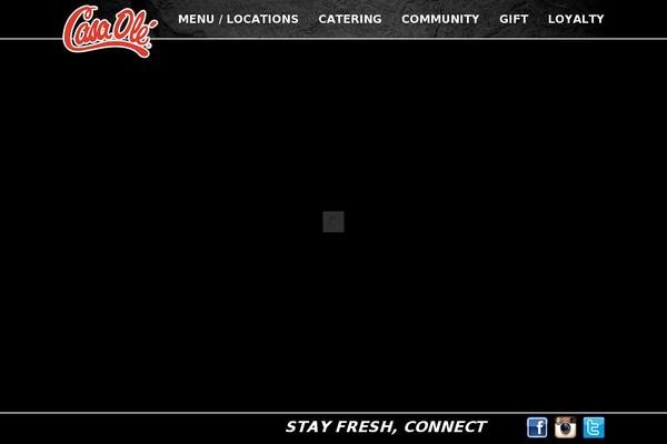 Site using Foodpress plugin