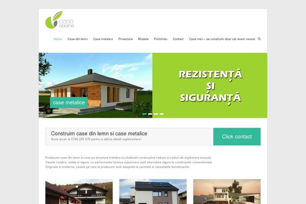 Esteem theme site design template sample