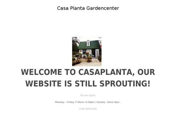 Site using Coming Soon CC plugin