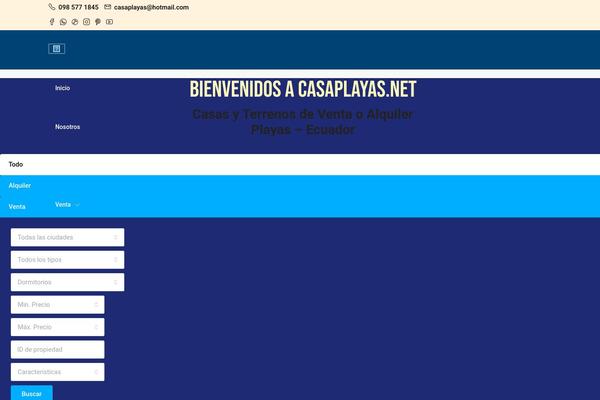 Houzez theme site design template sample