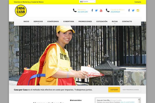 casaporcasa.com site used BuildPress