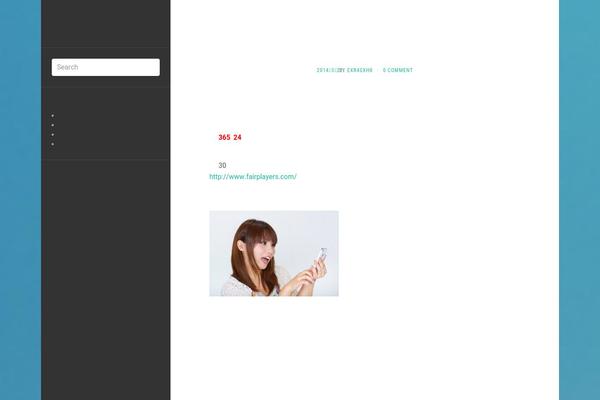 Flat theme site design template sample