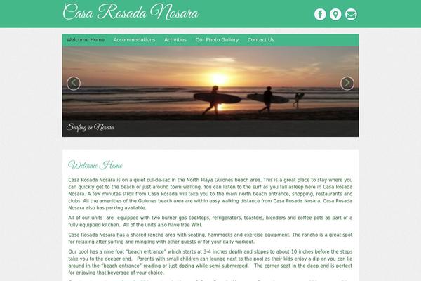 casarosadanosara.com site used Radiant Pro