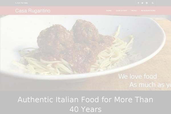 Pronto theme site design template sample