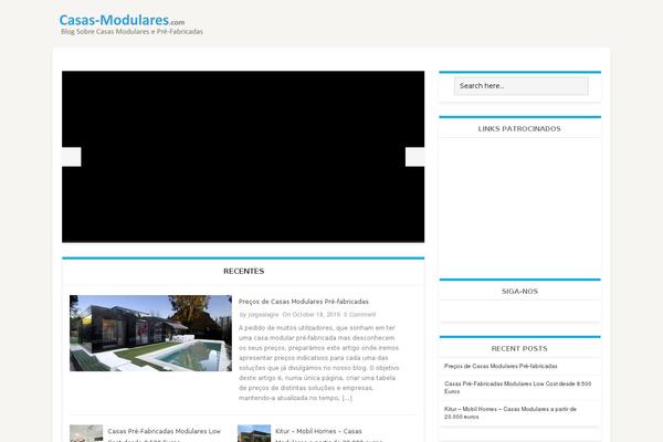 iMag Mag theme site design template sample