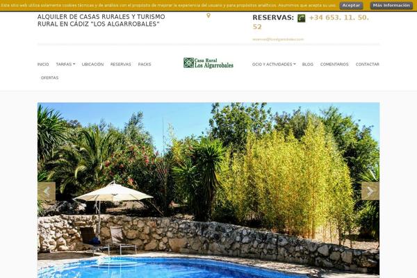 Site using Google Translate plugin