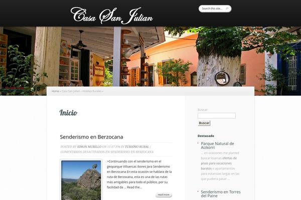 Explorable theme site design template sample