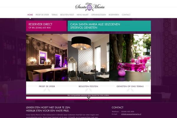 casasantamaria.nl site used Csm