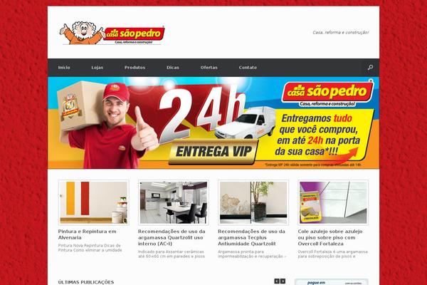 Site using WP Simple Galleries plugin